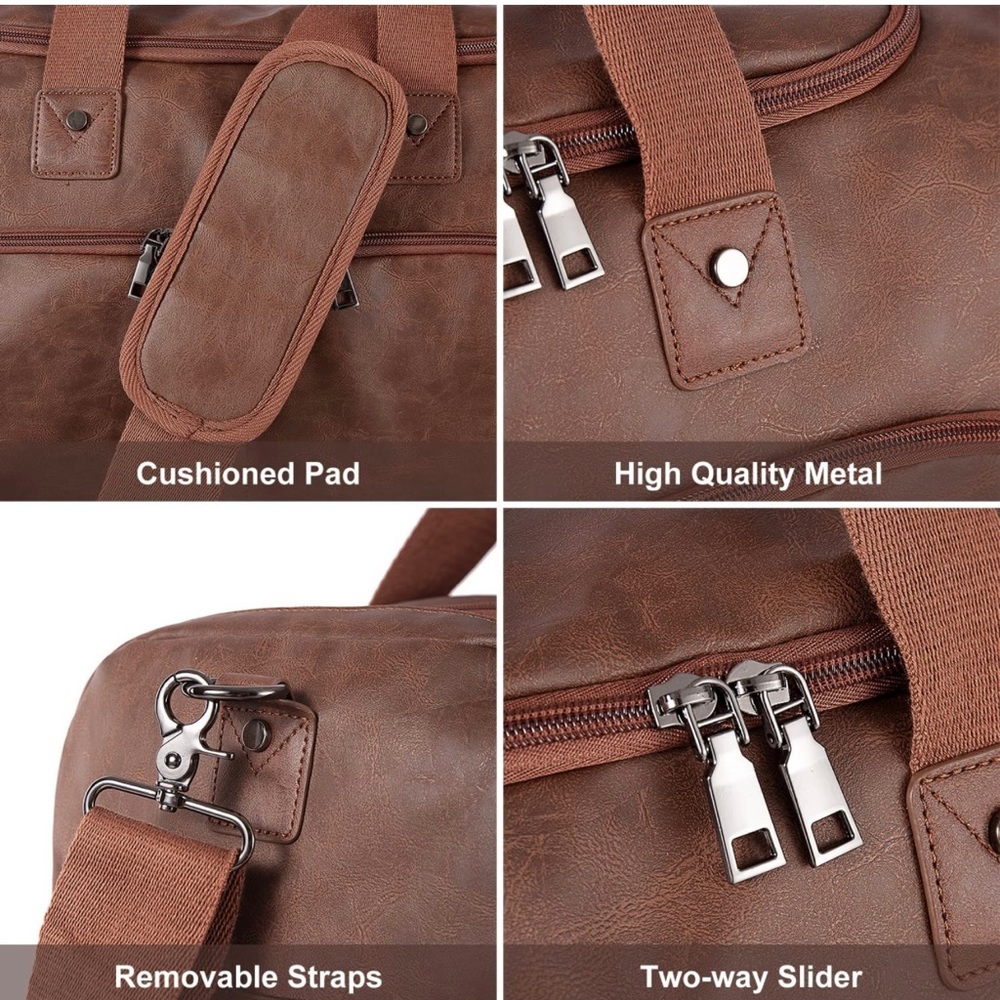 Weekender Bag with Shoe Compartment - Picture 4 of 7